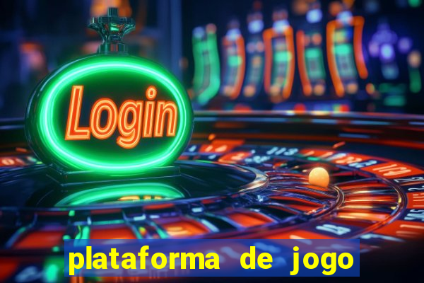 plataforma de jogo nova pagando